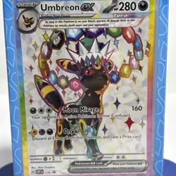 Pokemon Umbreon ex SVP176 Scarlet & Violet Promo Full Art Holo 280 HP 160 Card - Image 2