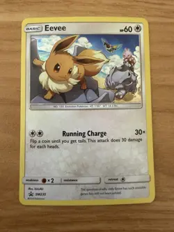 Eevee SM235 Pokemon Black Star Promo Holo Near Mint NM - Image 1