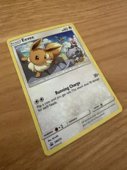 Eevee SM235 Pokemon Black Star Promo Holo Near Mint NM - Image 2