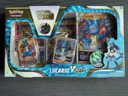 Pokemon Lucario VSTAR Premium Collection Box English 2022 Promo New Sealed - Image 1