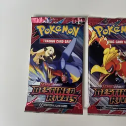 Pokemon TCG - Destined Rivals - x4 Booster Packs Art Set Brand New Sealed ✅ - Image 2