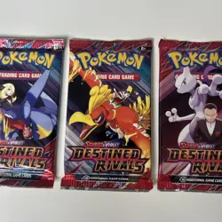 Pokemon TCG - Destined Rivals - x4 Booster Packs Art Set Brand New Sealed ✅ - Image 3