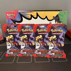 Pokemon TCG Scarlet & Violet - Destined Rivals Sleeved Booster Packs x4 - Image 1
