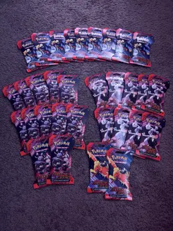 Pokemon TCG Destined Rivals Sleeved Booster Packs - Lot of 32 Sealed Packs - Image 1