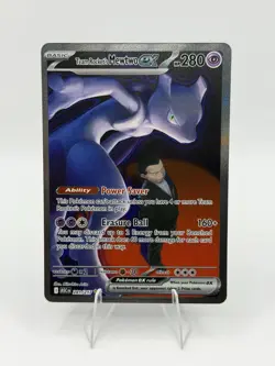 Team Rockets MewTwo Ex 281/217 SIR Ascended Heroes NM / Mint PACK FRESH Pokemon - Image 1