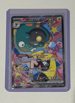 Pokemon TCG Iono's Bellibolt EX Full Art 279/217 Ascended heroes - Image 1