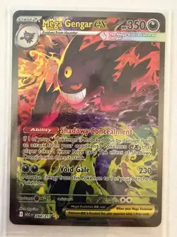 Pokemon TCG Mega Gengar EX 284/217 SIR Ascended Heroes - Near Mint - Image 1