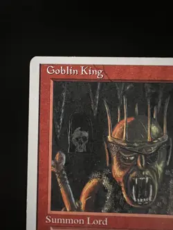 MTG **Alternate** 4th Edition GOBLIN KING, rare vintage 1995 - Image 3
