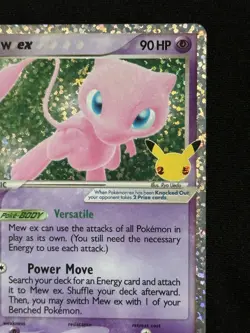 Mew EX 88/92 Classic Collection Celebrations: 25th Anniversary Pokemon TCG - Image 5