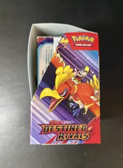 Destined Rivals EMPTY Booster Box Pokemon TCG Collectors Display 30x Empty Packs - Image 4