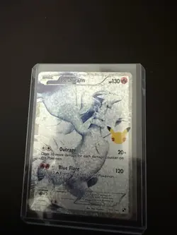 Pokemon TCG Reshiram 113/114 Celebrations 25th Classic Collection NM UK SELLER - Image 3