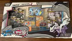 Pokemon TCG Unova Heavy Hitters Premium Collection Box Black Bolt & White Flare - Image 1