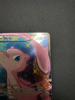 Pokemon TCG Mew-EX RC24/RC25 Full Art 2013 EN Radiant Collection LP - Image 3