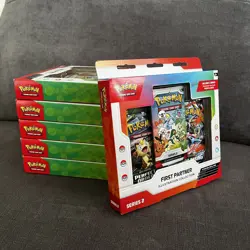 Pokemon TCG - 6 X First Partner Illustration Collection Series 2 Box - Image 4