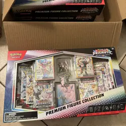 4x Pokemon TCG SV Prismatic Evolutions Premium Figure Collection - Image 3