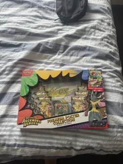 Pokemon TCG Mega Evolution Ascended Heroes Premium Poster Collection Lucario - Image 1