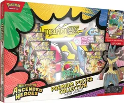 Pokemon TCG Mega Evolution Ascended Heroes Premium Poster Collection Lucario - Image 2