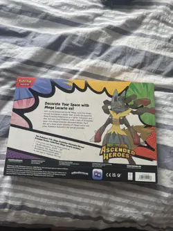 Pokemon TCG Mega Evolution Ascended Heroes Premium Poster Collection Lucario - Image 4