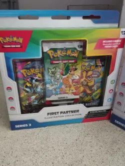 Pokemon TCG: First Partner Illustration Collection Series 3- August 7th Preorder - Image 1