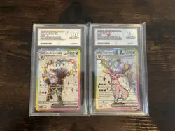 Pokemon TCG Umbreon & Espeon Promo Prismatic Figure Collection Sequential Ace 10 - Image 1