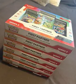 Pokemon TCG First Partner Illustration Collection Series 2 , FULL SEALED BOX x6 - Image 2