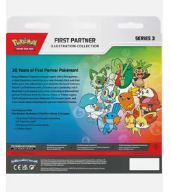 Pokemon TCG First Partner Illustration Collection Series 3 2 Packs + 3 Promo - Image 3