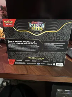 Pokemon TCG Paldean Fates Quaquaval ex Premium Collection Box (box damage) - Image 2