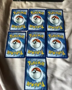 Pokemon TCG Meowth 7 Unique Card Bundle For Collectors English With 1 Holo - Image 5