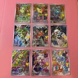Pokemon TCG: First Partner Illustration Collection Series 2 Full Set (9 Cards) - Image 1