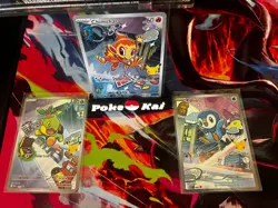 Pokemon TCG First Partner Illustration Collection Series 1 Gen 4 Sinnoh Starters - Image 1
