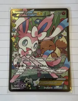 Pokemon TCG Sylveon EX Generations Radiant Collection RC32/RC32 Holo Full Art - Image 1