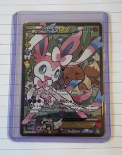 Pokemon TCG Sylveon EX Generations Radiant Collection RC32/RC32 Holo Full Art - Image 2
