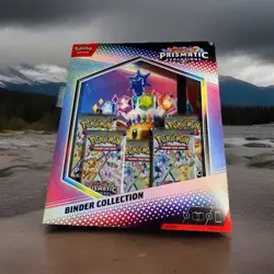 2025 Pokemon TCG: S&V Prismatic Evolutions Binder Collection Box Factory Sealed - Image 1
