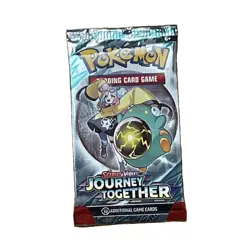 Pokemon TCG Scarlet & Violet Journey Together Booster Pack (Iono) - 10 Cards - Image 1