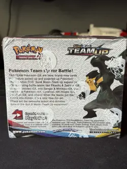 Pokemon TCG Sun and Moon Team Up Booster Box 36 Packs Sealed remake - Image 4