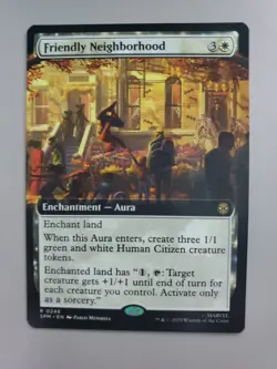 MTG Friendly Neighborhood Marvel's Spider-Man Extended Art Rare - Image 1