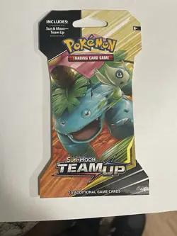 Pokemon TCG Sun & Moon Team Up Sleeved Booster Pack Factory Sealed New - Image 1