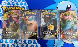 Pokemon TCG Sun & Moon Team Up EMPTY Booster Pack ARTSET - NO CARDS! - Image 1