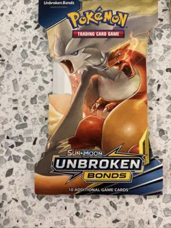 Pokemon TCG Sum & Moon Unbroken Bonds Sleeve Booster Packs Lot 2 New Sealed - Image 3