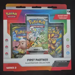Pokemon TCG First Partner Pack Series 1 Promo Box 2021 English 3 Cards - Image 1