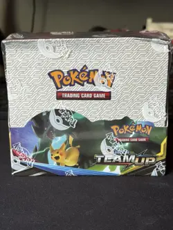 Pokemon TCG Sun and Moon Team Up Booster Box 36 Packs Sealed remake - Image 1