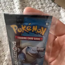 Sealed Pokemon TCG Generations Blastoise art work Booster Pack 10 Cards English - Image 3