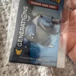 Sealed Pokemon TCG Generations Blastoise art work Booster Pack 10 Cards English - Image 4