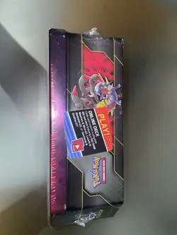 Pokemon TCG TAG TEAM Tin Garchomp & Giratina-GX Sealed Promo Booster 2019 - Image 3
