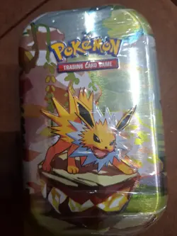 Pokemon TCG Jolteon Mini Tin Factory Sealed New Includes Booster Packs & Coin - Image 1
