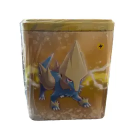 Pokemon TCG: Electric Stacking Tin - Factory Sealed (3 packs) - Image 2