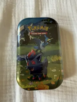Pokemon TCG: Mega Evolution—Ascended Heroes Mini Tin: Zorua & Cramorant - Image 1