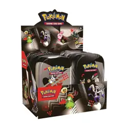 Pokemon TCG Unova Mini Tin Display Box Black and White, 8 Tins, New and Sealed - Image 1