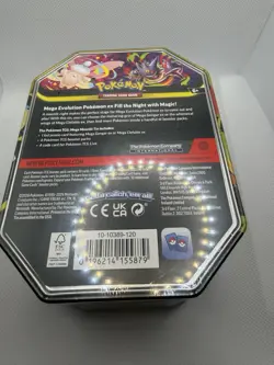 Pokemon TCG Mega Moonlit tin Gengar-EX Tin Promo + Booster English - Image 2