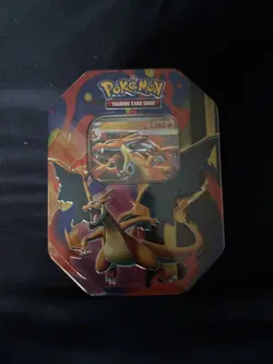 Pokemon TCG; Mega Charizard Y Ex Tin - Factory Sealed & Brand New - Image 1
